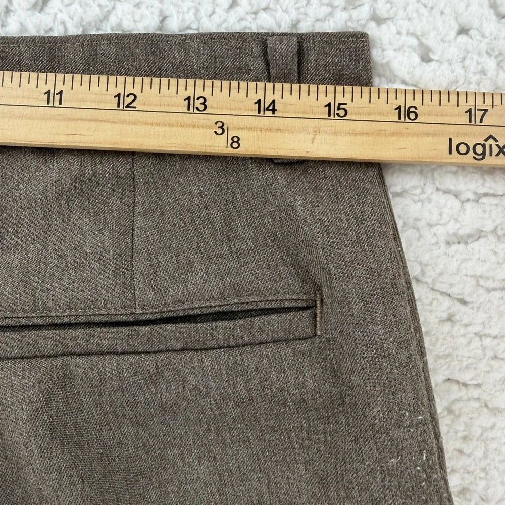 Vintage Levis Action Slacks Pants‎ Mens 32x30 (32x26) Brown Flat Front Dress